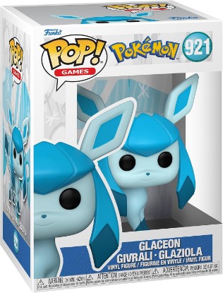 Picture of Funko POP! Games: Pokemon - Glaceon | Official Video Games Merch - Collectable Vinyl Figurine for Shelf Display - Birthday Gift Idea for Fans and Collectors