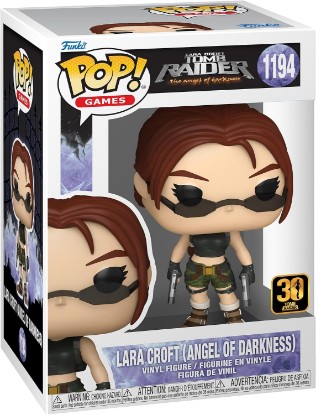Picture of Funko Pop! Games: Tomb Raider - Lara Croft - The Angel of Darkness - Collectable Vinyl Figure - Gift Idea - Official Merchandise - Toys for Kids & Adults - Video Games Fans - for Collectors & Display