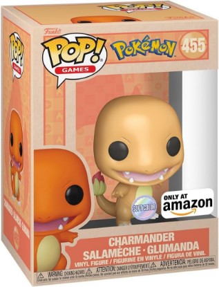 Picture of Funko Pop Games: Pokemon - Charmander - Softcolor - Amazon Exclusive - Collectable Vinyl Figure - Gift Idea - Official Merchandise - Toys for Kids & Adults - Video Games Fans