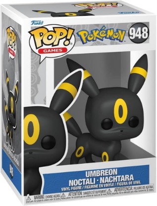 Picture of Funko POP! Games: Pokemon - Umbreon - Collectable Vinyl Figure - Gift Idea - Official Merchandise - Toys for Kids & Adults - Video Games Fans - Model Figure for Collectors and Display