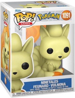 Picture of Funko Pop! Games: Pokemon - Ninetails - Ninetales - Collectable Vinyl Figure - Gift Idea - Official Merchandise - Toys for Kids & Adults - Games Fans - Model Figure for Collectors and Display