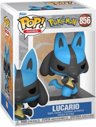 Picture of Funko POP! Games: Pokemon - Lucario - Collectible Vinyl Figure - Gift Idea - Official Merchandise - Toys for Children and Adults - Video Games Fans - Figure for Collectors