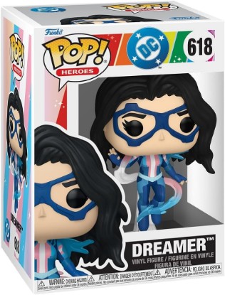Picture of Funko POP! Heroes: DC Comics Pride - Dreamer | Official Merch - Collectable Vinyl Figurine for Shelf Display - Birthday Gift Idea for Fans and Collectors