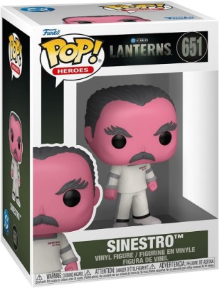 Picture of Funko POP! Heroes TV: DC Lanterns - Sinestro | Official Merch - Collectable Vinyl Figurine for Shelf Display - Birthday Gift Idea for Fans and Collectors