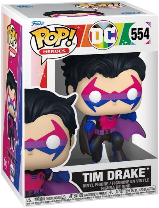 Picture of Funko Pop Heroes: Pride - Robin - Tim Drake - DC Comics - Collectable Vinyl Figure - Gift Idea - Official Merchandise - Toys for Kids & Adults - Superheroes Fans - Model Figure for Collectors