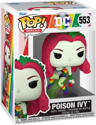 Picture of Funko POP! Heroes: DC Comics Pride - Poison Ivy | Official Superheroes Merch - Collectable Vinyl Figurine for Shelf Display - Birthday Gift Idea for Fans and Collectors