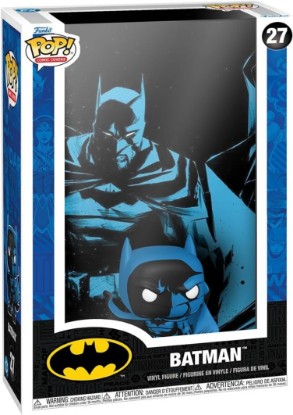 Picture of Funko POP! Comic Cover: Batman Black & Blue | Official Merch - Collectable Vinyl Figurine for Shelf Display - Birthday Gift Idea for Fans and Collectors