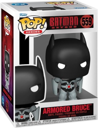 Picture of Funko POP! DC Heroes: Batman Beyond - Armored Bruce Wayne | Official Superheroes Merch - Collectable Vinyl Figurine for Shelf Display - Birthday Gift Idea for Fans and Collectors