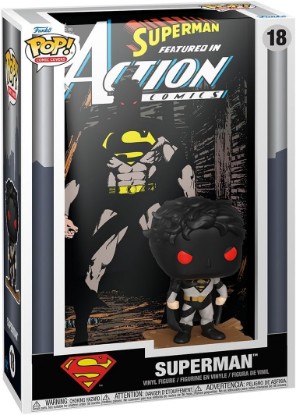 Picture of Funko POP! Comic Cover: DC Action Comics 644 - Superman | Official Owned IP Merch - Collectable Vinyl Figurine for Shelf Display - Birthday Gift Idea for Fans and Collectors