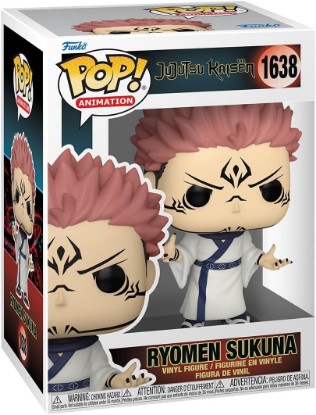 Picture of Funko POP! Animation: Jujutsu Kaisen (JJK) - Sukuna | Official Anime Merch - Collectable Vinyl Figurine for Shelf Display - Birthday Gift Idea for Fans and Collectors