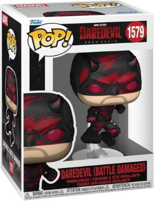 Picture of Funko Pop! Marvel: Daredevil: Born Again - Daredevil (Battle Damaged) - Collectable Vinyl Figure - Gift Idea - Official Merchandise - Toys for Kids & Adults - Marvel Fans - for Collectors & Display