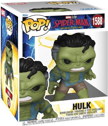 Picture of Funko Pop! Super Marvel: Spider-Man: Brand New Day - Super Hulk - Collectable Vinyl Figure - Gift Idea - Official Merchandise - Toys for Kids & Adults - Marvel Fans - Figure for Collectors and Display