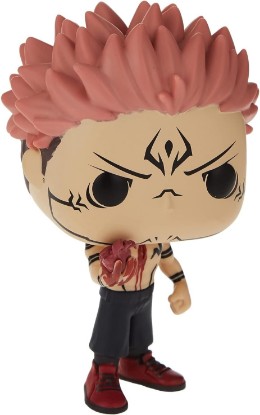 Picture of Funko Jujutsu Kaisen POP & Buddy! Animation Vinyl Figurine Sukuna w/Heart 9 cm