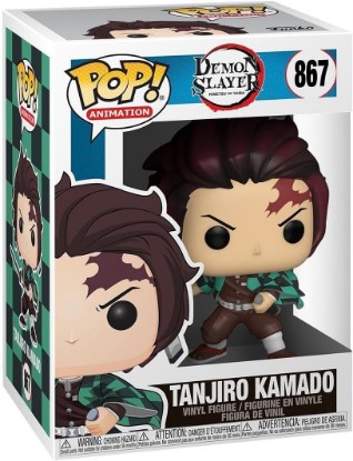 Picture of Funko POP! Animation: Demon Slayer - Tanjiro Kamado | Official Anime Merch - Collectable Vinyl Figurine for Shelf Display - Birthday Gift Idea for Fans and Collectors