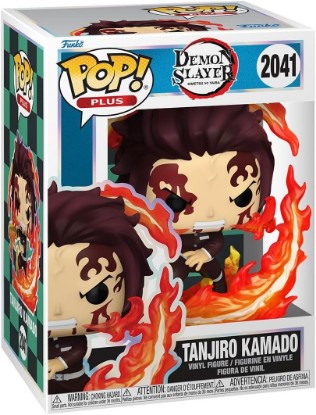 Picture of Funko POP! Plus: Demon Slayer - Tanjiro Kamado (Dancing Flash) | Official Anime Merch - Collectable Vinyl Figurine for Shelf Display - Birthday Gift Idea for Fans and Collectors