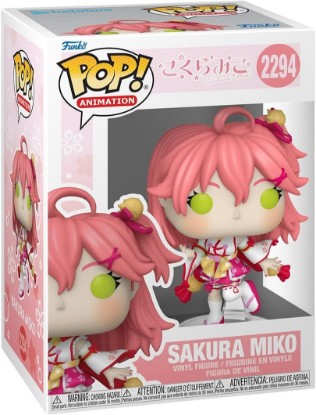 Picture of Funko Pop! Animation: Hololive - Sakura Miko - Collectable Vinyl Figure - Gift Idea - Official Merchandise - Toys for Kids & Adults - Anime Fans - Model Figure for Collectors and Display