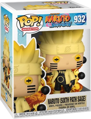 Picture of Funko POP! Animation: Naruto - Naruto Uzumaki Six Path Sage | Official Anime Merch - Collectable Vinyl Figurine for Shelf Display - Birthday Gift Idea for Fans and Collectors