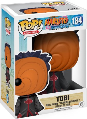 Picture of Funko POP Anime: Naruto Shippuden Tobi Toy Figure, Multicolor, One Size