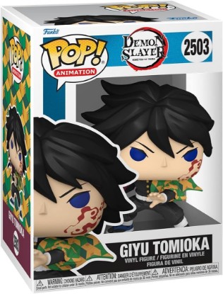 Picture of Funko POP! Animation: Demon Slayer - Giyu | Official Merch - Collectable Vinyl Figurine for Shelf Display - Birthday Gift Idea for Fans and Collectors