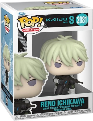 Picture of Funko POP! Animation: Kaiju No. 8 - Reno Ichikawa | Official Anime Merch - Collectable Vinyl Figurine for Shelf Display - Birthday Gift Idea for Fans and Collectors