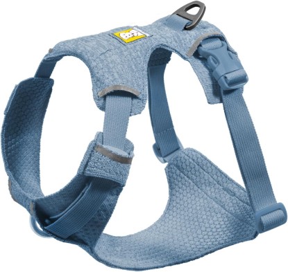 Picture of Ruffwear Front Range Flex Dog Chest Harness, Polar Blue, Medium | Engineered Knit Construction, Ultimate Comfort, Lightweight and Flexible for Everyday Use with Two Leash Attachment Points