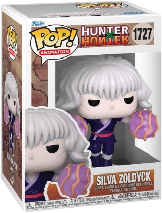 Picture of Funko POP! Animation: Hunter X Hunter (HxH) - Silva Zoldyck | Official Anime Merch - Collectable Vinyl Figurine for Shelf Display - Birthday Gift Idea for Fans and Collectors