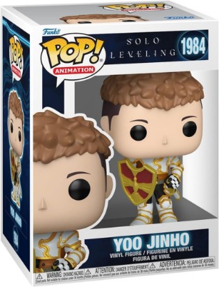 Picture of Funko POP! Animation: Solo Leveling - Yoo Jinho | Official Anime Merch - Collectable Vinyl Figurine for Shelf Display - Birthday Gift Idea for Fans and Collectors