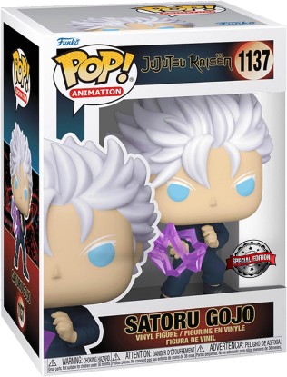 Picture of Funko Pop! Animation: Jujutsu Kaisen - Satoru Gojo (Hollow PU) (Special Edition) #1137 Vinyl Figure