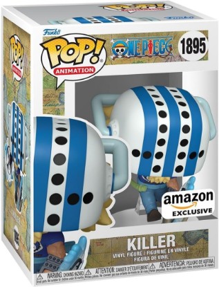 Picture of Funko POP! Animation: One Piece - Killer - Amazon Exclusive | Official Merch - Collectable Vinyl Figurine for Shelf Display - Birthday Gift Idea for Fans and Collectors