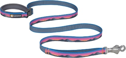 Picture of Ruffwear Crag Dog Leash, Reflective Everyday 6 ft Lead, Alpine Dusk | Strong & Secure Swiveling Talon Clip, Padded Handle, Hands‑Free or Waist‑Worn Option, Traffic Handle with Accessory Loop