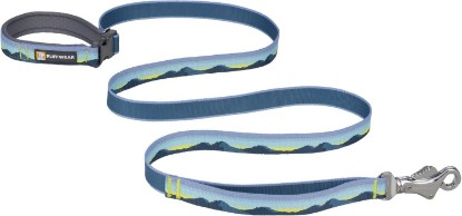 Picture of Ruffwear Crag Dog Leash, Reflective Everyday 6 ft Lead, Alpine Dawn | Strong & Secure Swiveling Talon Clip, Padded Handle, Hands‑Free or Waist‑Worn Option, Traffic Handle with Accessory Loop