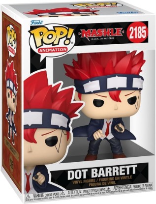 Picture of Funko POP! Animation: Mashle - Dot with Chase | Official Merch - Collectable Vinyl Figurine for Shelf Display - Birthday Gift Idea for Fans and Collectors