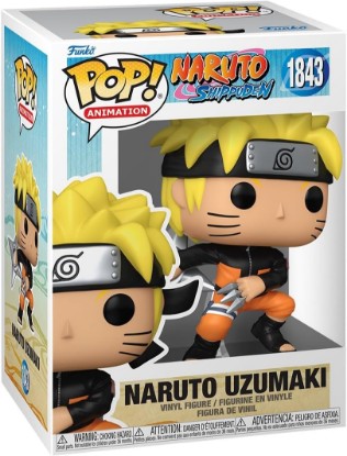 Picture of Funko POP! Animation: Naruto Shippuden - Naruto (1 in 6 Chase Chance) | Official Anime Merch - Collectable Vinyl Figurine for Shelf Display - Birthday Gift Idea for Fans and Collectors