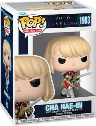 Picture of Funko POP! Animation: Solo Leveling - Cha Hae-in | Official Anime Merch - Collectable Vinyl Figurine for Shelf Display - Birthday Gift Idea for Fans and Collectors