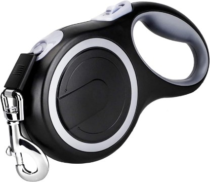 Picture of 26Ft Retractable Dog Leash, Heavy Duty Great Leash for Dog up to 110 lbs, Anti-Slip Rubberized Handle, One-Handed Brake, Strong Nylon Tape, Tangle Free(Large Size).