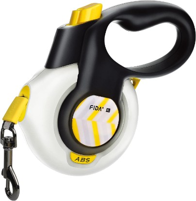 Picture of Fida AutoBrake Heavy Duty Retractable Dog Leash, 16 ft, for Strong Pullers | AutoBrake Design for Safety Control, Dog Walking Leash for Extra Large Breeds up to 110 lbs, 360° Tangle Free, Soft Grip Global Recycled Standard