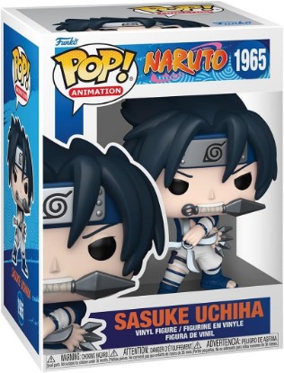 Picture of Funko POP! Animation: Naruto Classic - Sasuke Uchiha | Official Anime Merch - Collectable Vinyl Figurine for Shelf Display - Birthday Gift Idea for Fans and Collectors