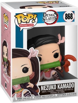 Picture of Funko POP! Animation: Demon Slayer - Nezuko Kamado | Official Anime Merch - Collectable Vinyl Figurine for Shelf Display - Birthday Gift Idea for Fans and Collectors