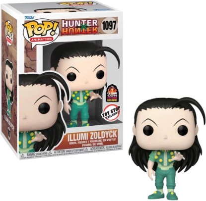 Picture of Funko Pop! Animation: Hunter X Hunter - Illumi Zoldyck LACC/Toystop Exclusive Vinyl Collectibles Figure
