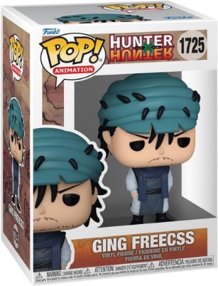 Picture of Funko POP! Animation: Hunter X Hunter (HxH) - Ging Freecss | Official Anime Merch - Collectable Vinyl Figurine for Shelf Display - Birthday Gift Idea for Fans and Collectors