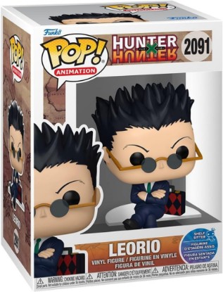 Picture of Funko POP! Animation: Hunter x Hunter (HxH) - Leorio Shelf Sitter | Official Anime Merch - Collectable Vinyl Figurine for Shelf Display - Birthday Gift Idea for Fans and Collectors