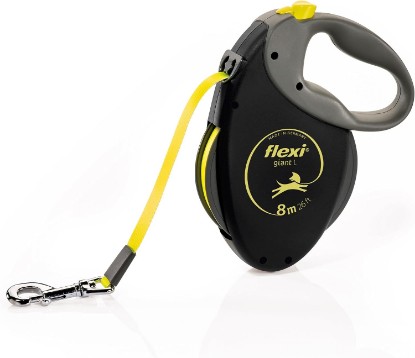 Picture of Bogdahn International Flexi Giant Neon Tape Dog Lead (8M) (Large/50kg)