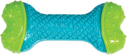 Picture of KONG CoreStrength Bone, Multi-Layered Dental Toy, for Small/Medium Dogs | Durable Multi-Layered Dental Chew Toy with a Textured Body for Teeth Cleaning, Enrichment & Engaging Play