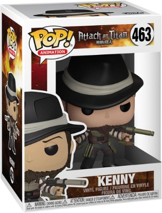 Picture of Funko Pop! Animation: Attack on Titan - Kenny Toy, Multicolor