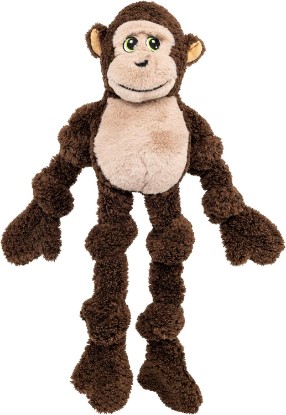 Picture of KONG Floppy Knots Rope and Plush Dog Toy, Monkey, for Large/X-Large Dogs | Durable No-Stuffing Rope & Plush Toy with a Squeaker, Great for Teething & Playtime with Larger Dogs