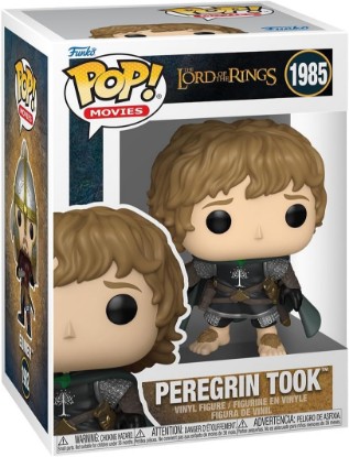 Picture of Funko POP! Movies: Lord of the Rings - Peregrin Took | Official Merch - Collectable Vinyl Figurine for Shelf Display - Birthday Gift Idea for Fans and Collectors