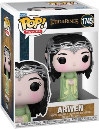 Picture of Funko POP! Movies: The Lord of the Rings - Arwen Coronation | Official Fantasy Merch - Collectable Vinyl Figurine for Shelf Display - Birthday Gift Idea for Fans and Collectors