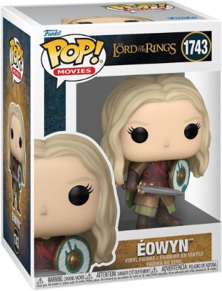 Picture of Funko POP! Movies: Lord of the Rings - Battle Eowyn (1 in 6 Chase Chance) | Official Fantasy Merch - Collectable Vinyl Figurine for Shelf Display - Birthday Gift Idea for Fans and Collectors