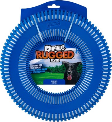 Picture of Chuckit! Rugged Flyer Dog Toy, Medium, Assorted Colors