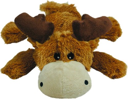 Picture of KONG Cozie Marvin Moose Plush Dog Toy, for Small/Medium Dogs | Soft Indoor Cuddle Plush Toy with a Squeaker & Minimal Stuffing, Great for Snuggling & Gentle Indoor Play